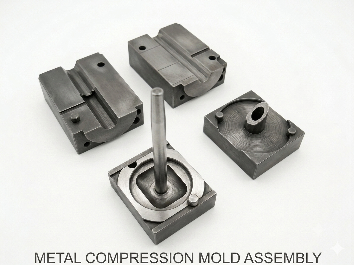 Metal Compression Mould Assembly